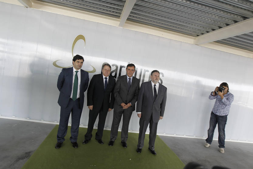 EL PRESIDENTE DE LA DIPUTACIÓN ASISTE INVITADO POR CARBURES A LA INAUGURACIO´N DE SU NUEVA PLANTA EN JEREZ